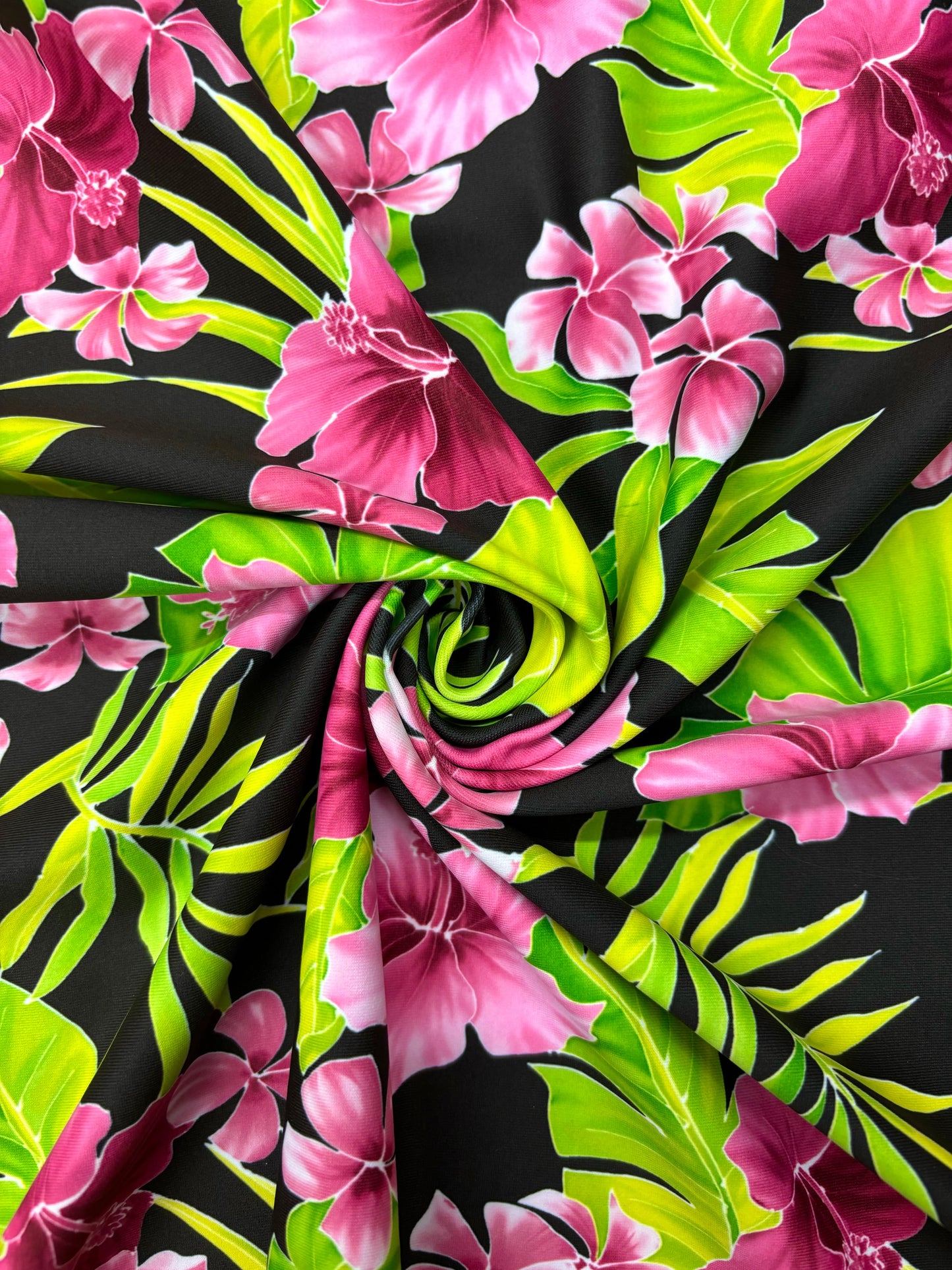 Tropical Pink Hibiscus Floral