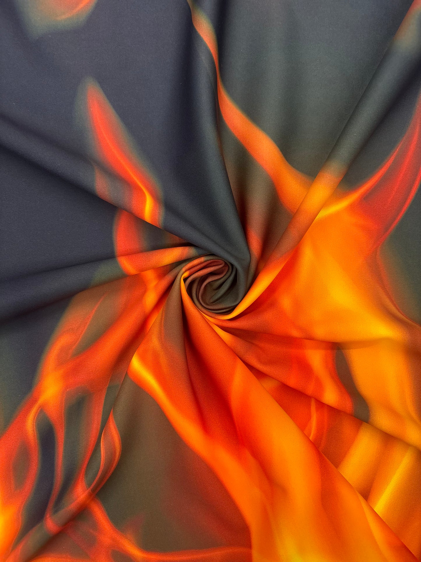 Flame Print Spandex