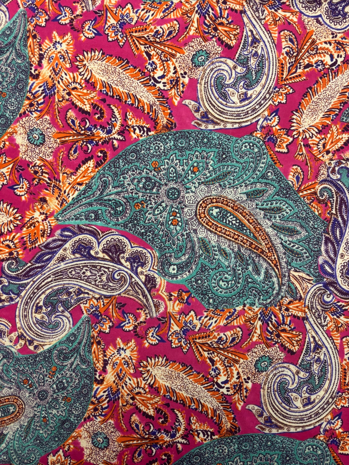 Paisley Print Spandex