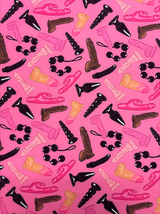 Sex Toy Printed Spandex