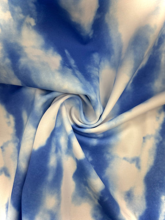 Cloud Print Spandex