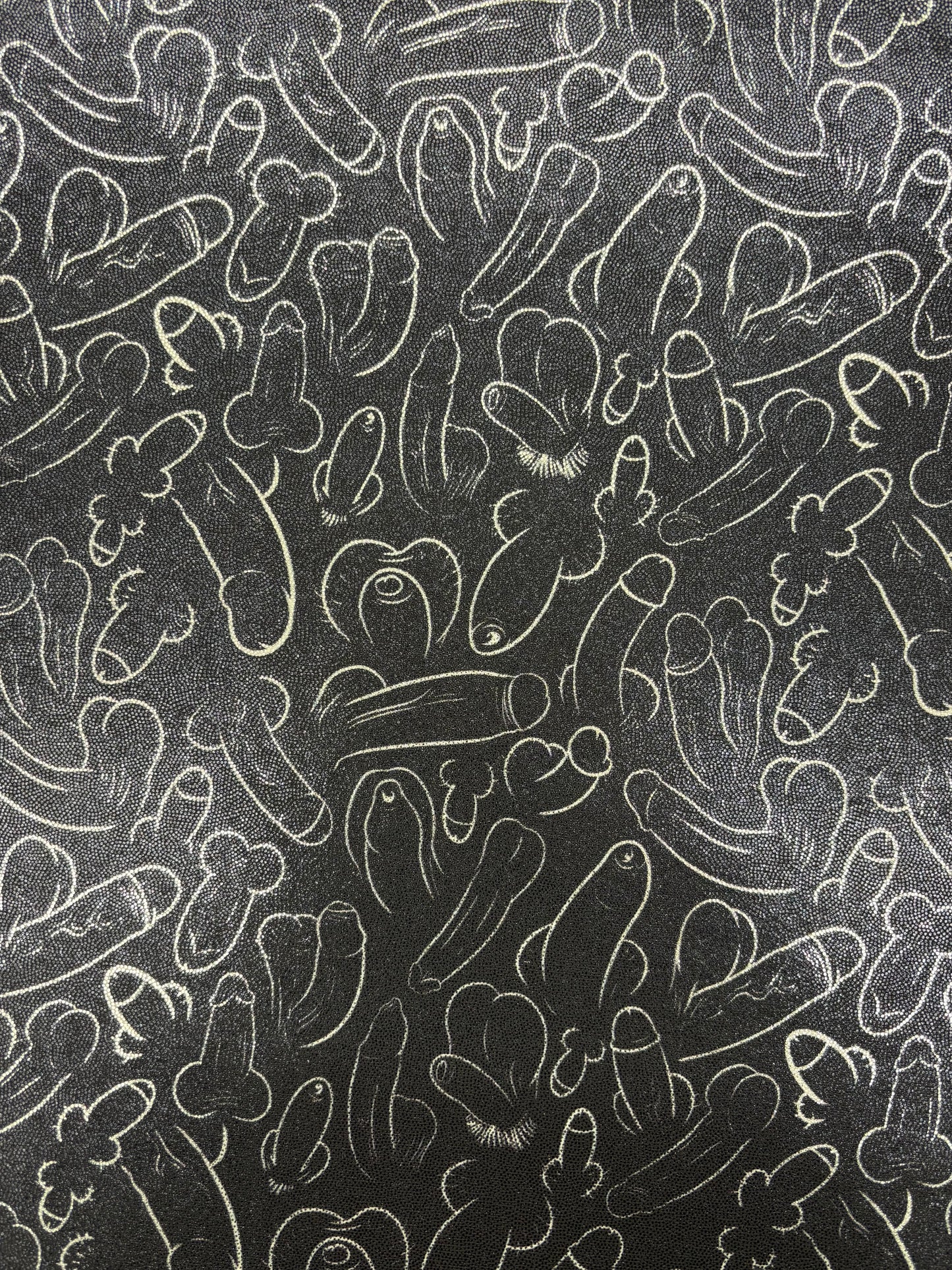 Plentiful Penises Mystique Holographic Spandex