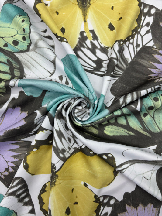Butterfly Print Spandex