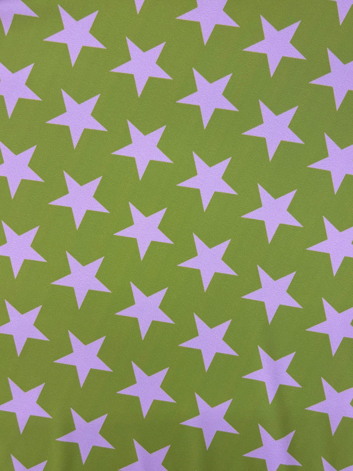 Green and Pink Star Printed Spandex