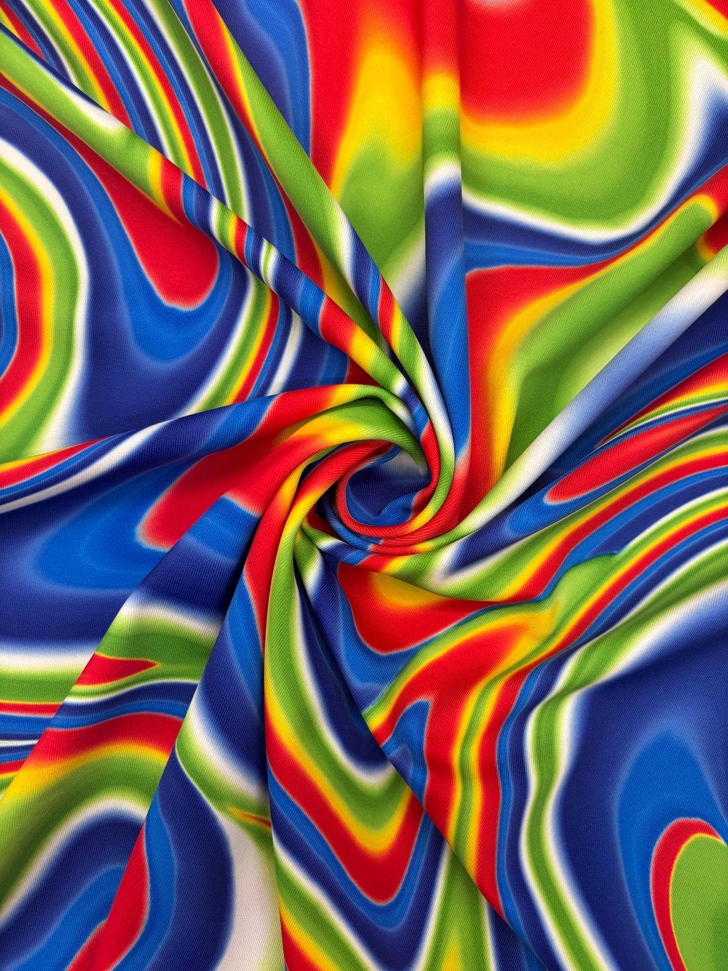 Melted Tie Dye Spandex