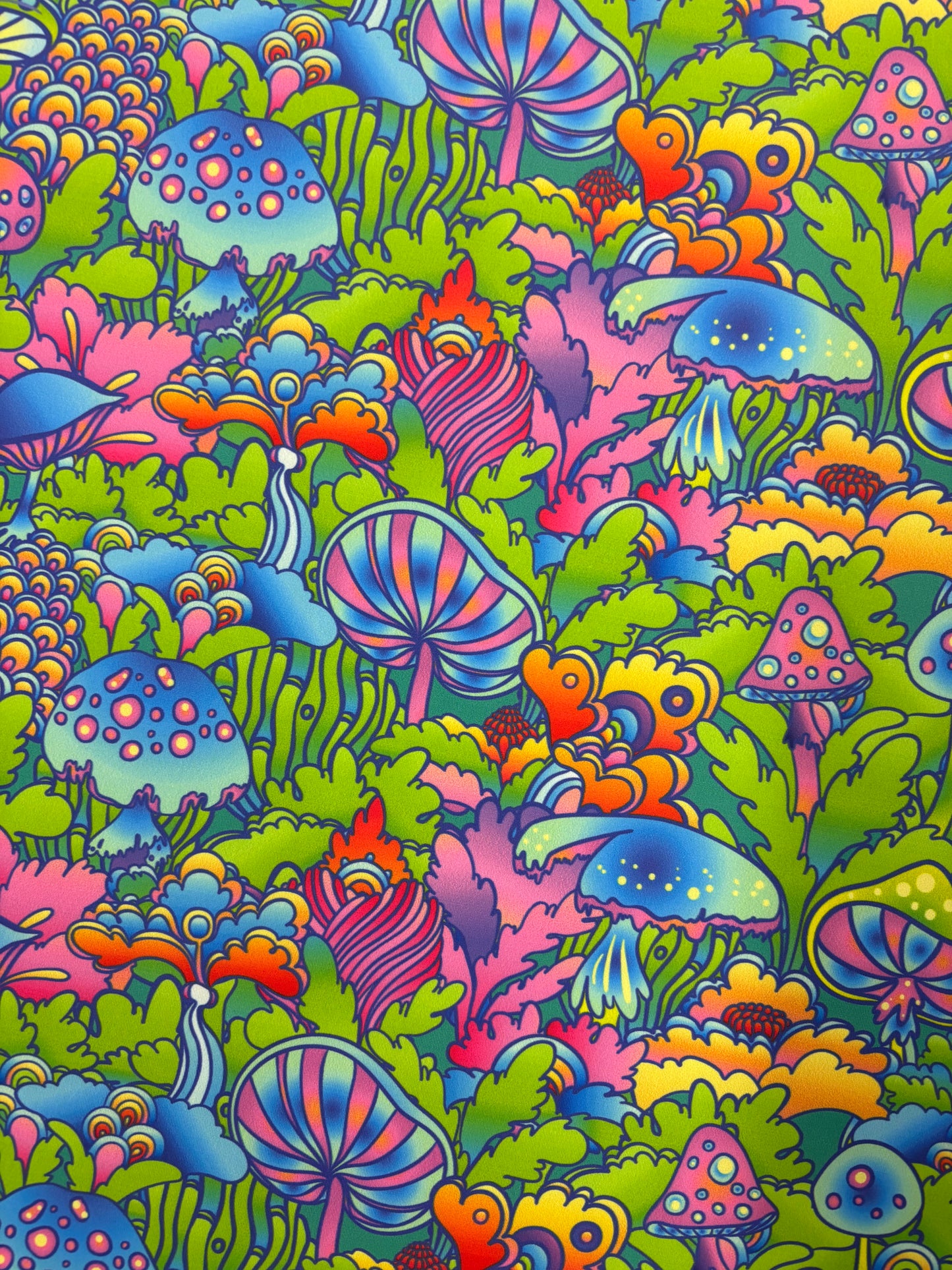 Trippy Mushroom Forest