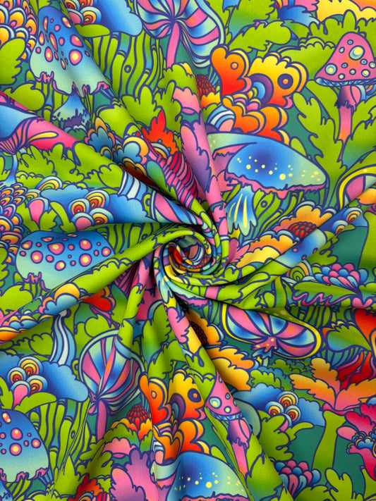 Trippy Mushroom Forest