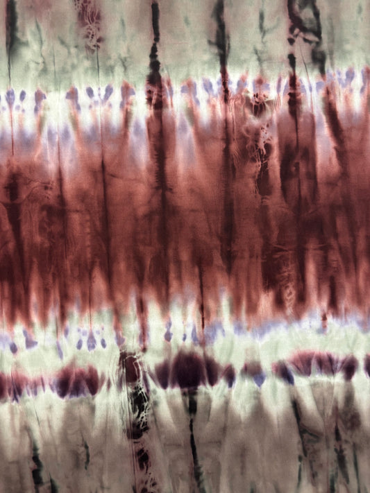 Brown and Green Ombre Spandex