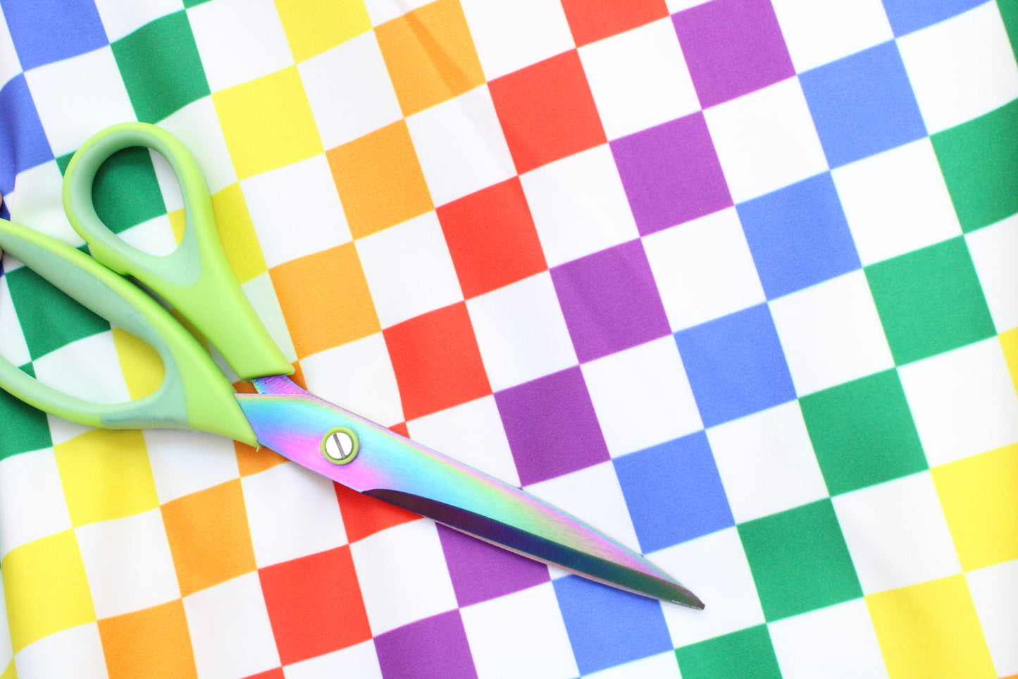 Rainbow Checkers - 2 Colorways