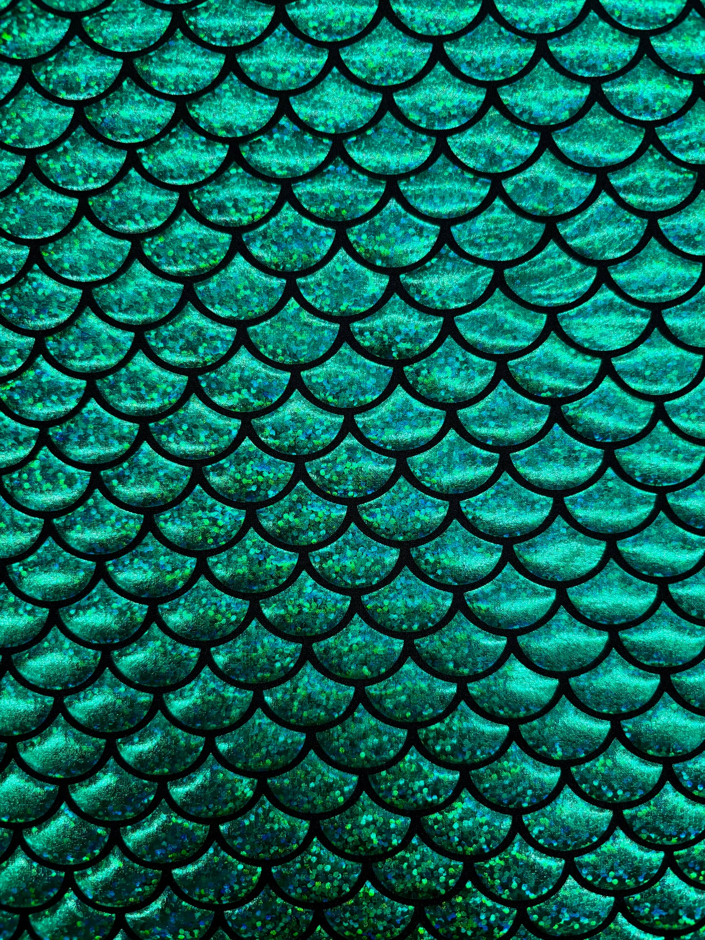 Green Mermaid Print Spandex