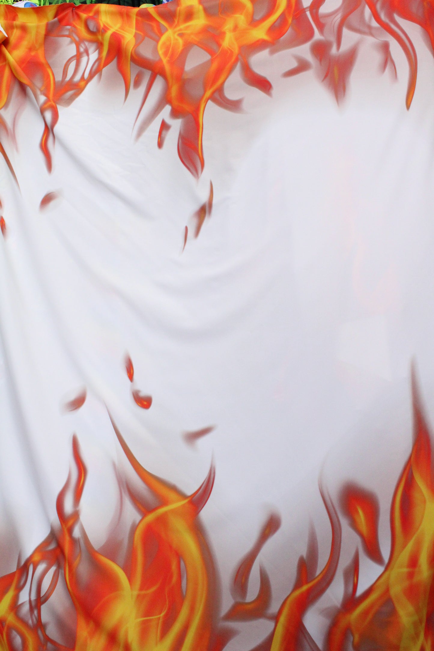 Flame Print Spandex