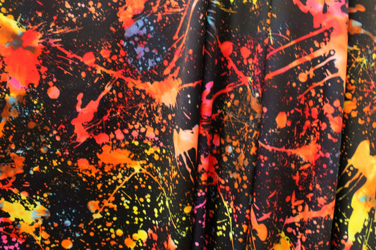 Rainbow Paint Splatter - 2 Colorways