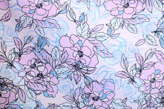 Lilac Floral Print