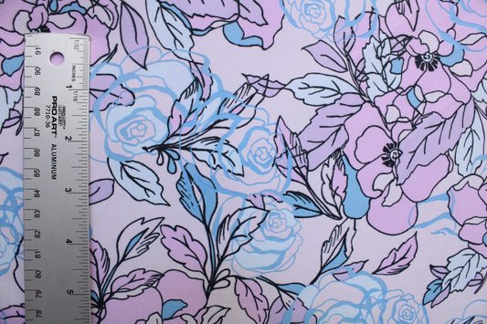 Lilac Floral Print