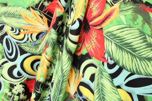 Tropical Swirl Floral