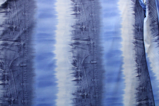 Jean Dip Dyed Print