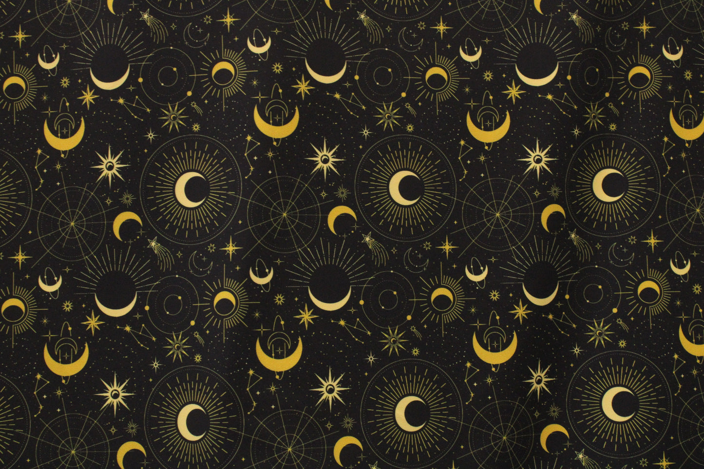 Black & Gold Midnight Sky