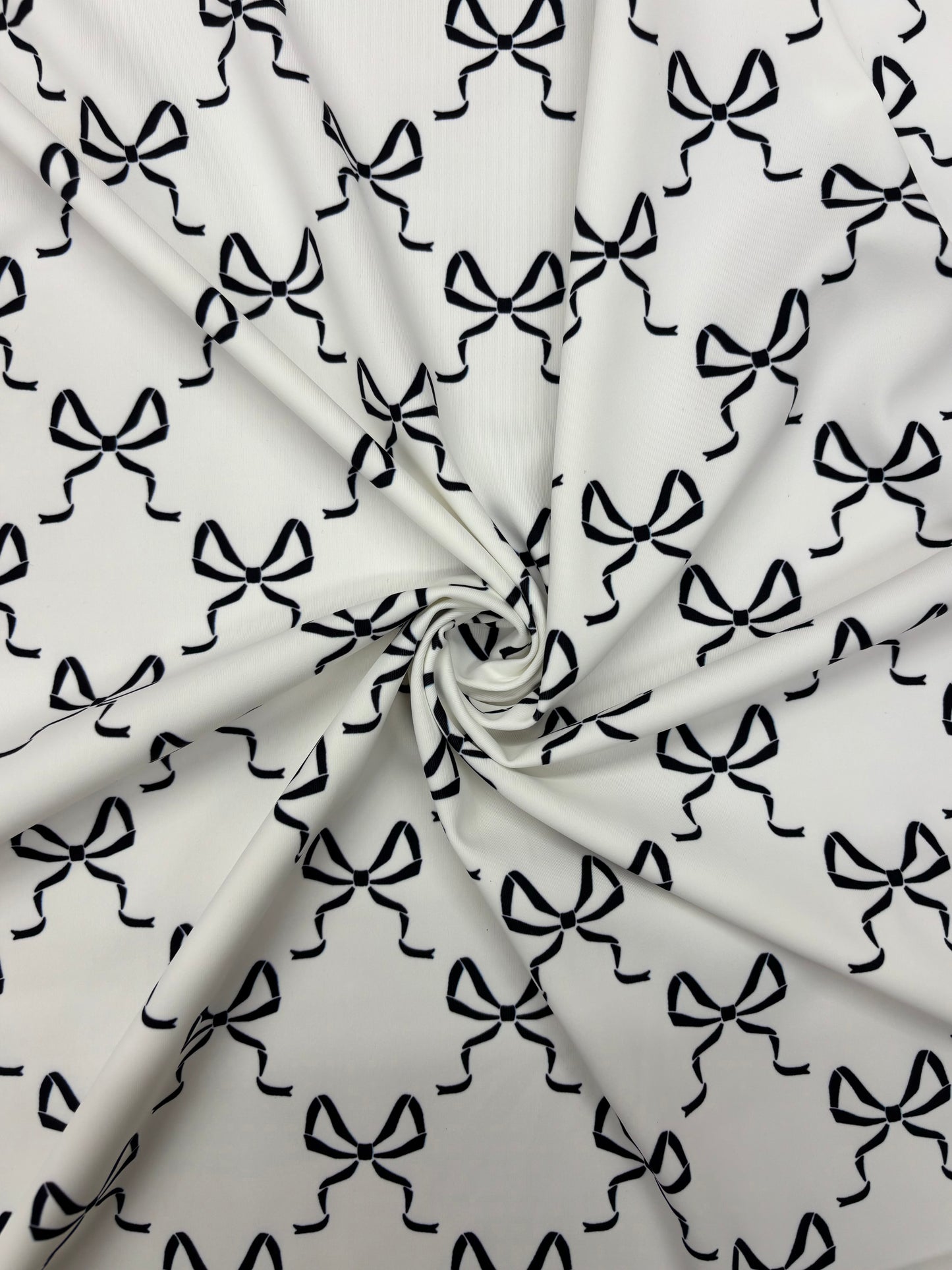 Bow Print Spandex