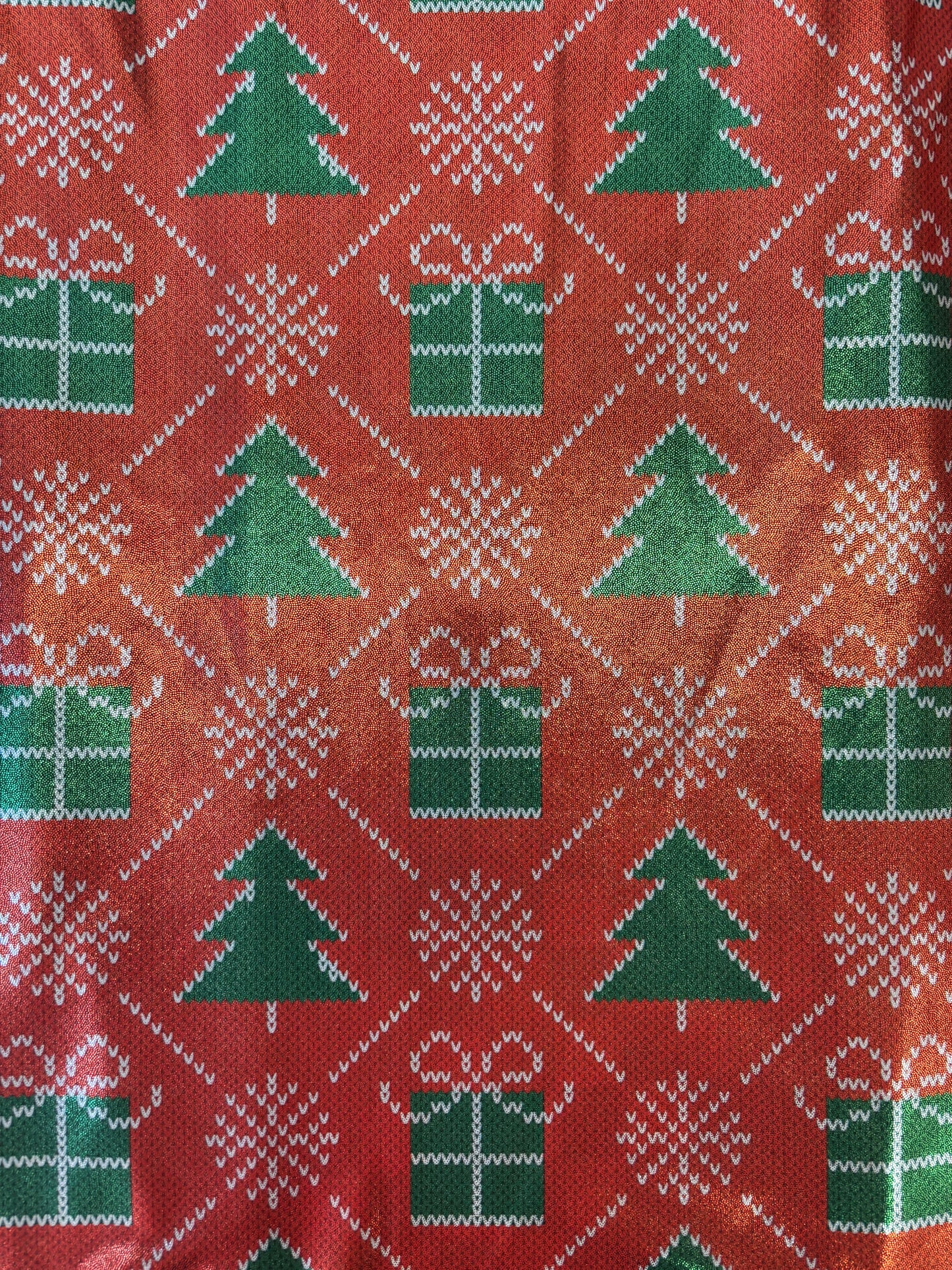 Christmas Print Mystique Spandex