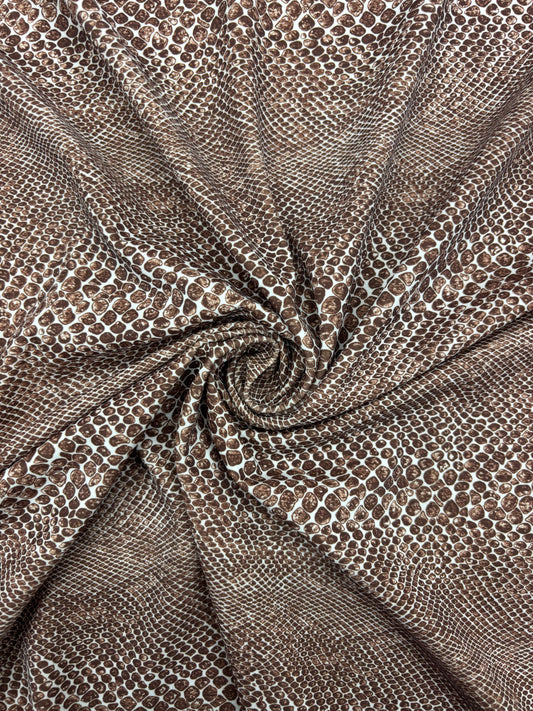 Snake Print Spandex