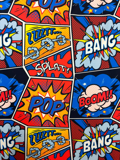 Comic Book Print Spandex