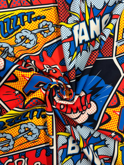 Comic Book Print Spandex