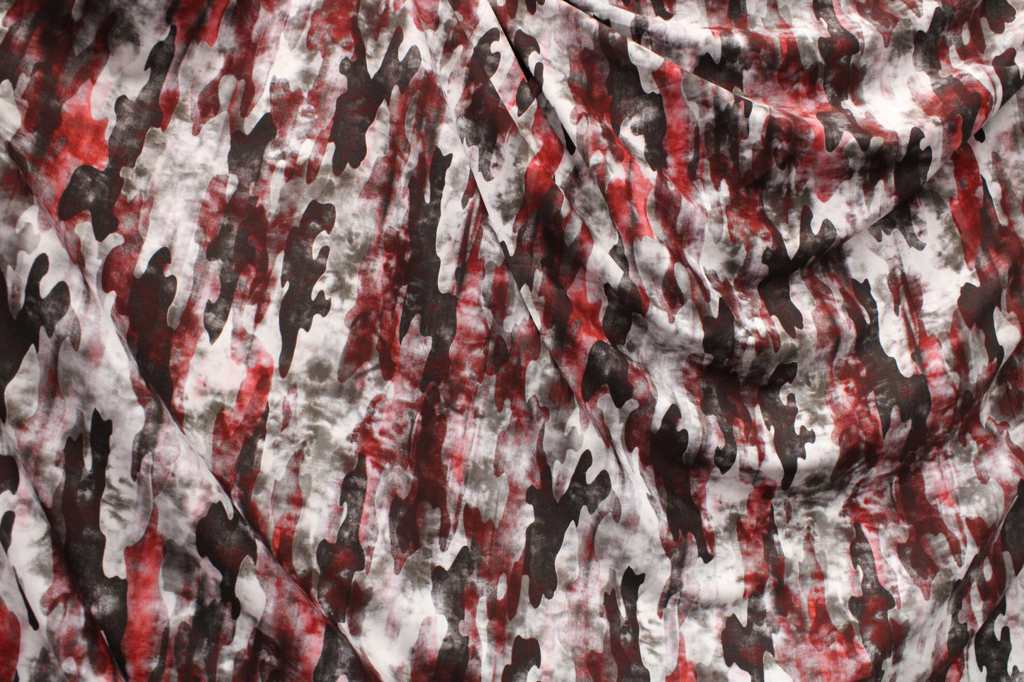 Distressed Camouflage Red and Gray