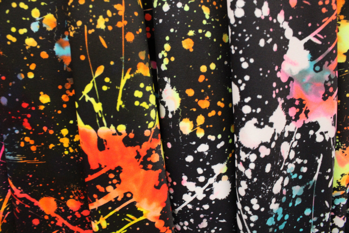 Rainbow Paint Splatter - 2 Colorways