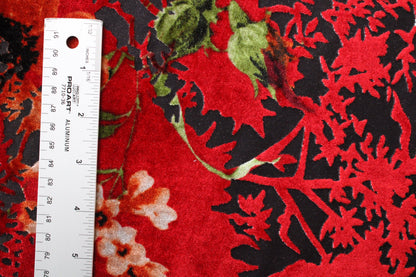 Red and Orange Floral
