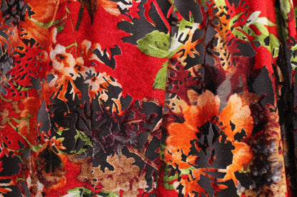 Red and Orange Floral