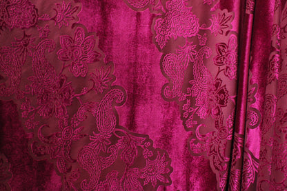 Large Fuchsia Paisley