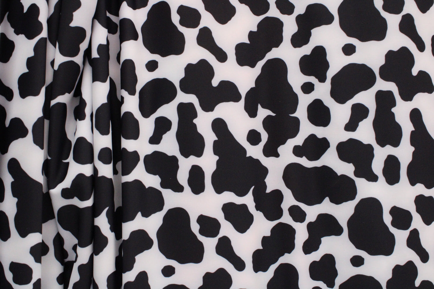 Black and White Cow Print