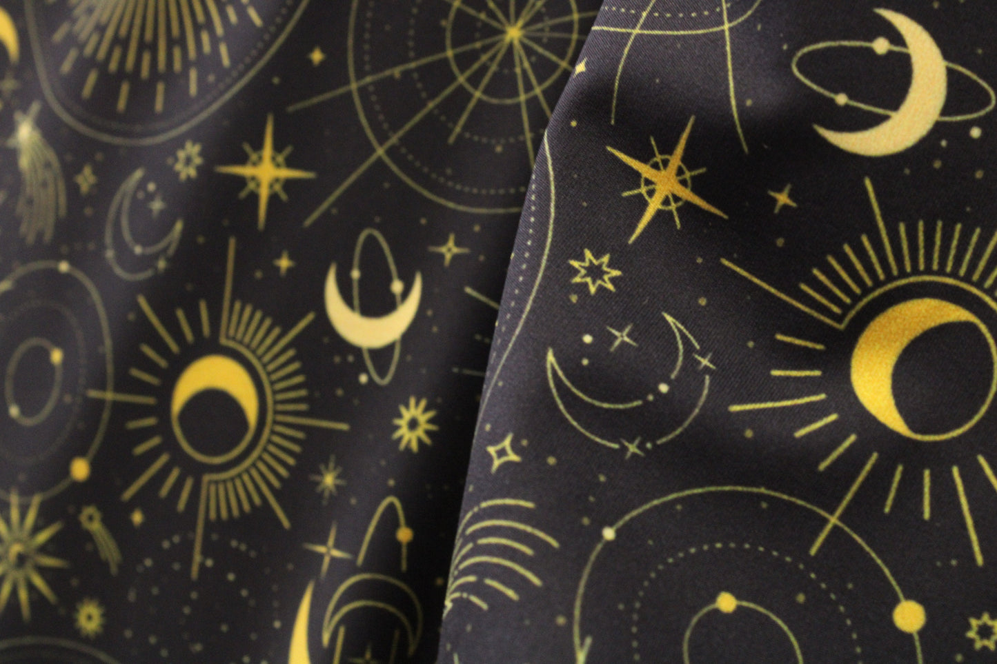Black & Gold Midnight Sky