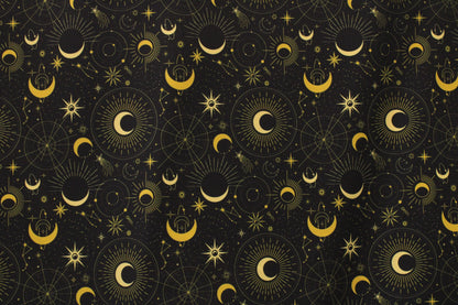 Black & Gold Midnight Sky