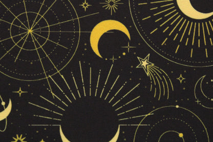 Black & Gold Midnight Sky